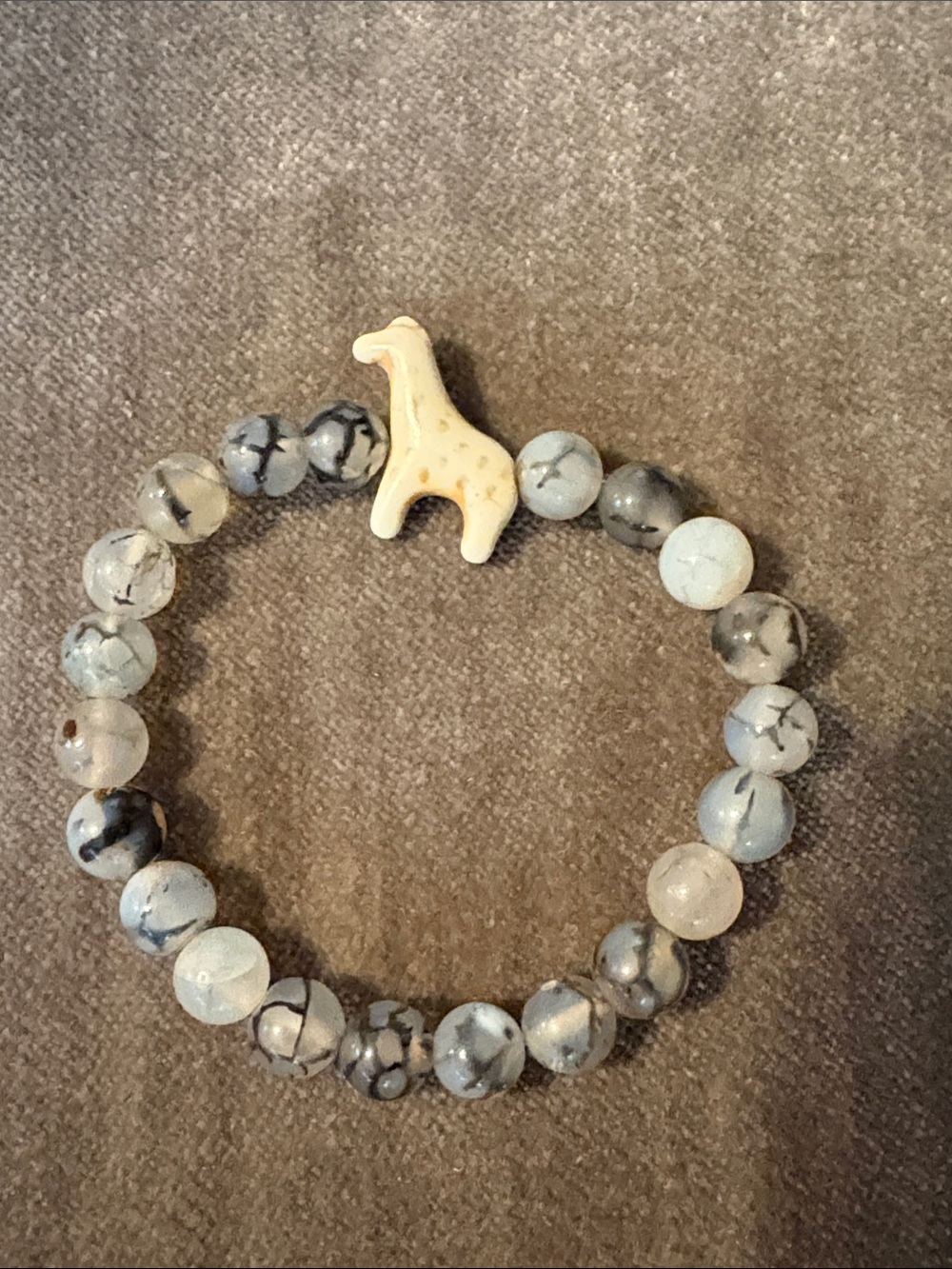 Fahlo Giraffe Beaded Stretch Bracelet
